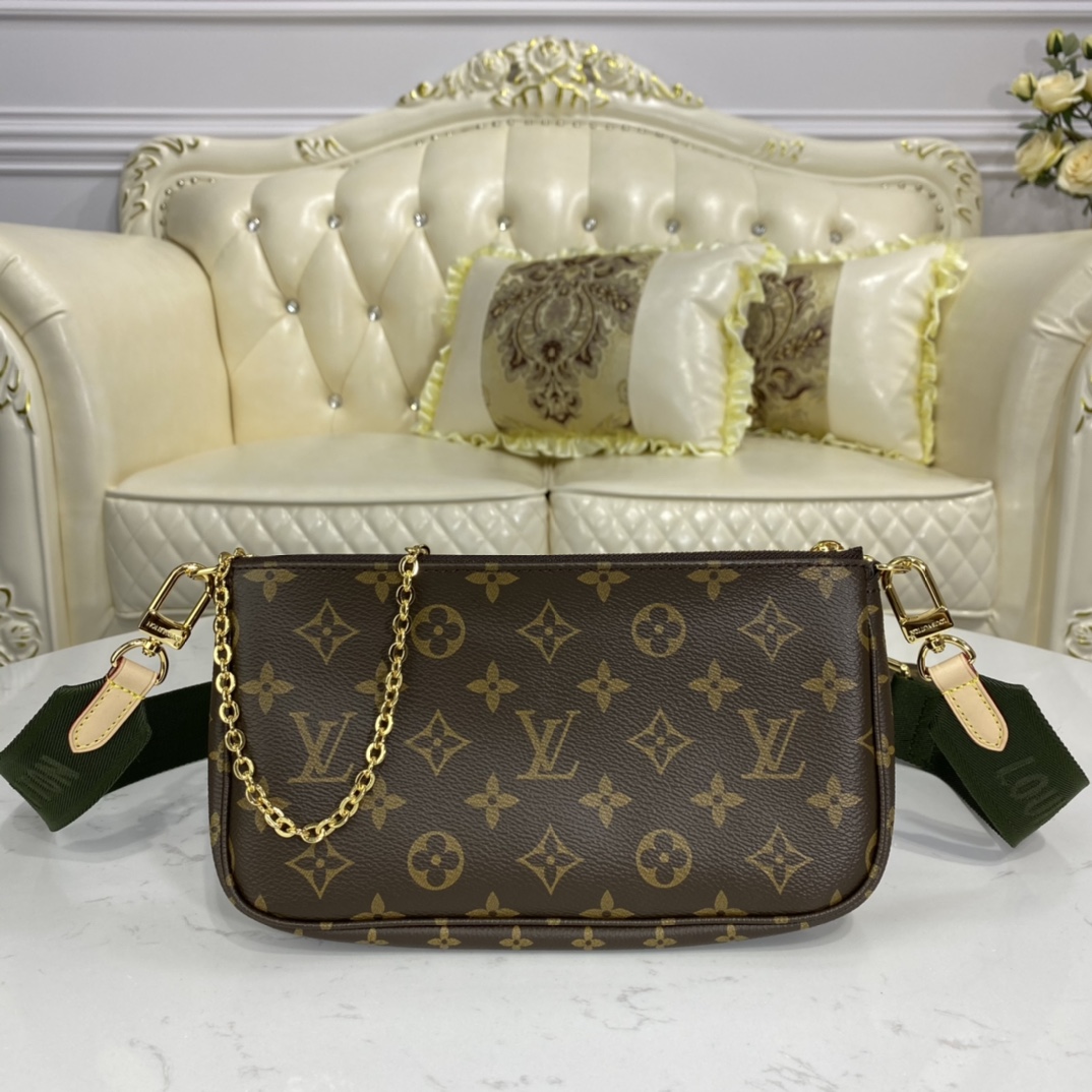 Louis Vuitton MULTI POCHETTE ACCESSOIRES Monogram M44813 Khaki